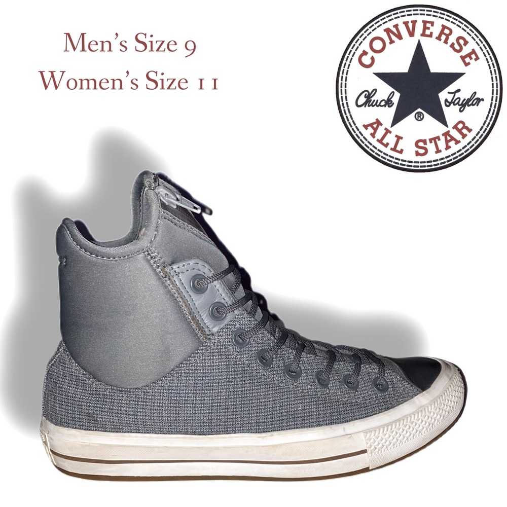 Converse Chuck Taylor Men's Size 9 All Star MA-1 SE 153629C Gray Thunder/White